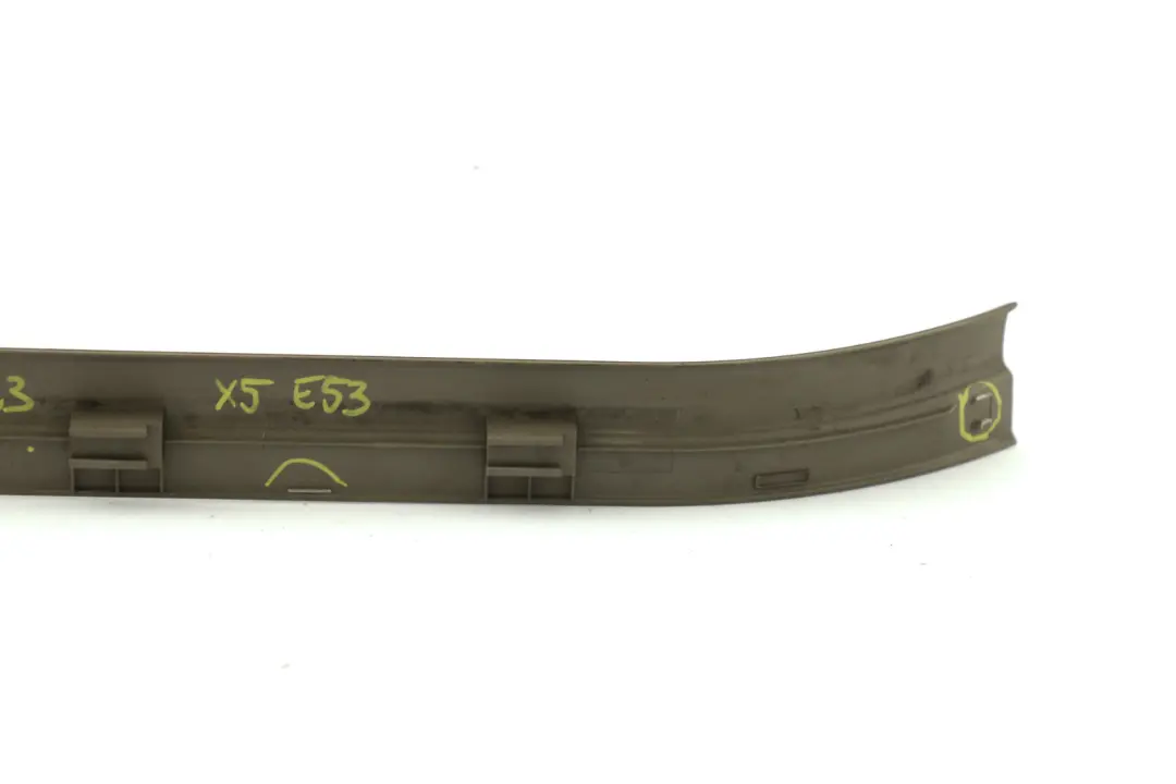 BMW X5 Series E53 Front Left N/S  Entrance Cover Kick Trim Pastel Green 8402107