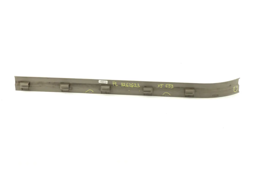 BMW X5 Series E53 Front Left N/S  Entrance Cover Kick Trim Pastel Green 8402107