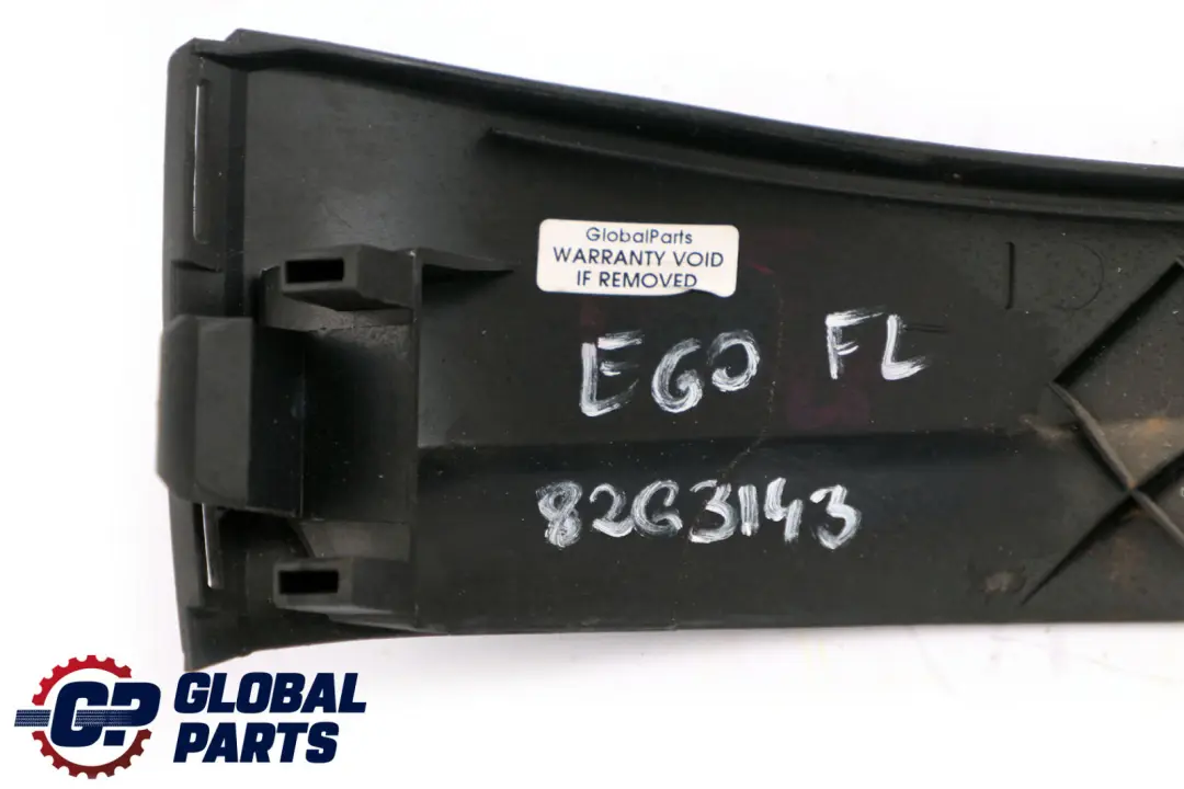 BMW 5 7 Series E60 E61 E65 Front Seat Trim Covering Left N/S Black 8263141