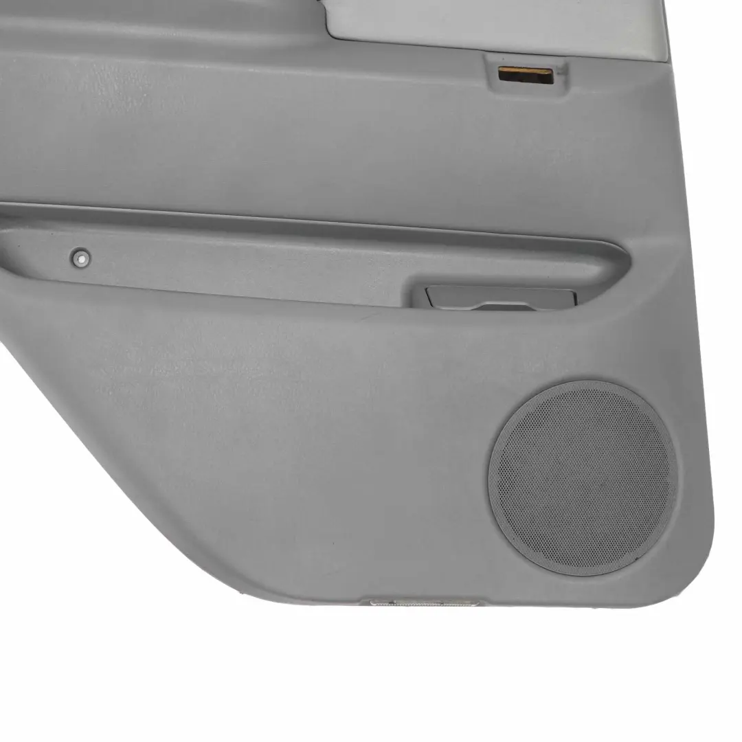 BMW X5 E53 Panel Embellecedor Puerta Trasera Izquierda Cuero Gris Montana