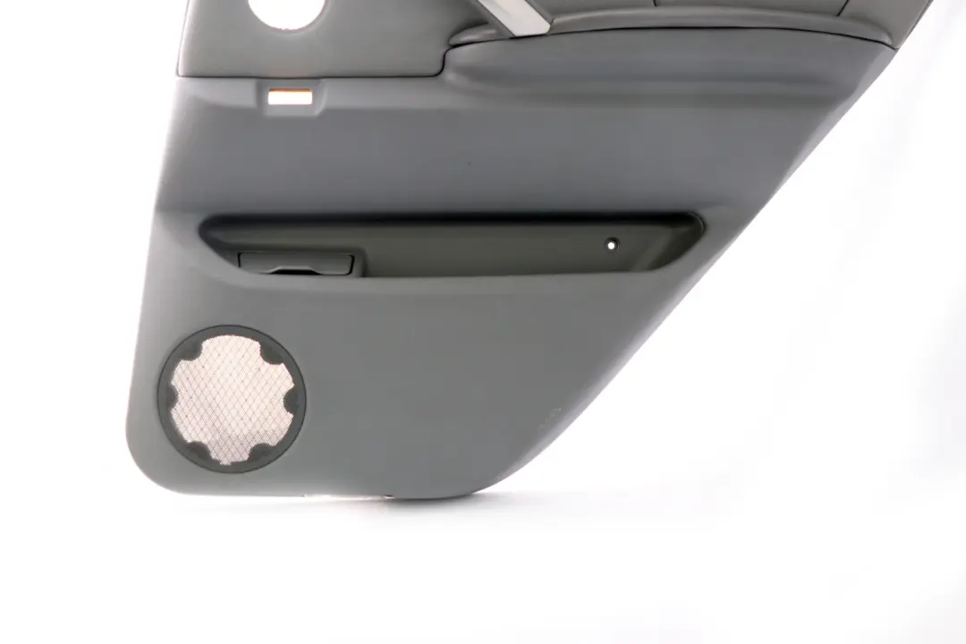 BMW X5 Series E53 Rear Right O/S Door Card Grey Leather Interior Trim Panel