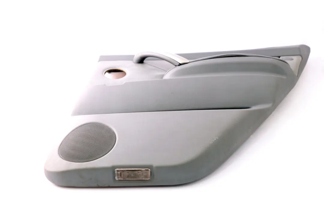 BMW X5 Series E53 Rear Right O/S Door Card Grey Leather Interior Trim Panel