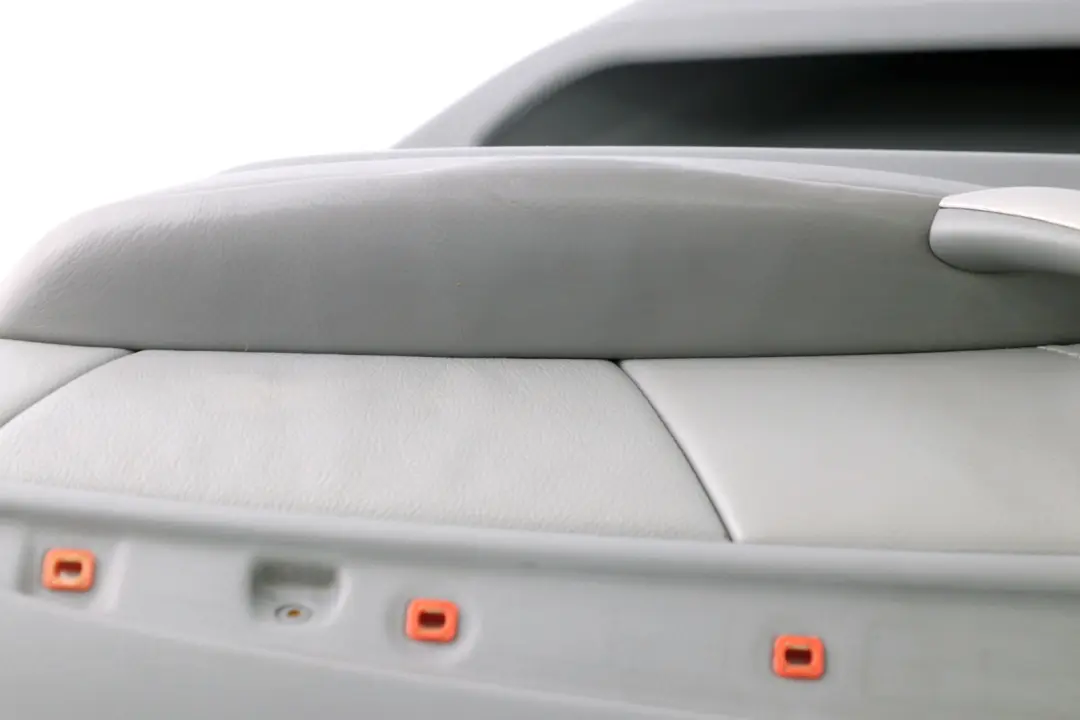 BMW X5 Series E53 Rear Right O/S Door Card Grey Leather Interior Trim Panel