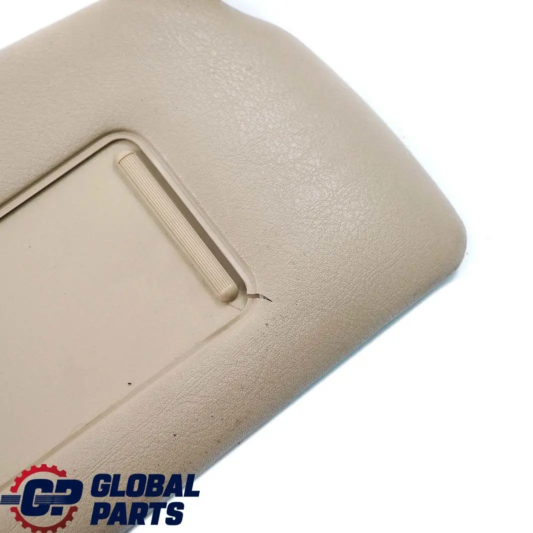 BMW 3 Series E46 Sun Visor Mirror Illuminated Right O/S Light Beige 8267900