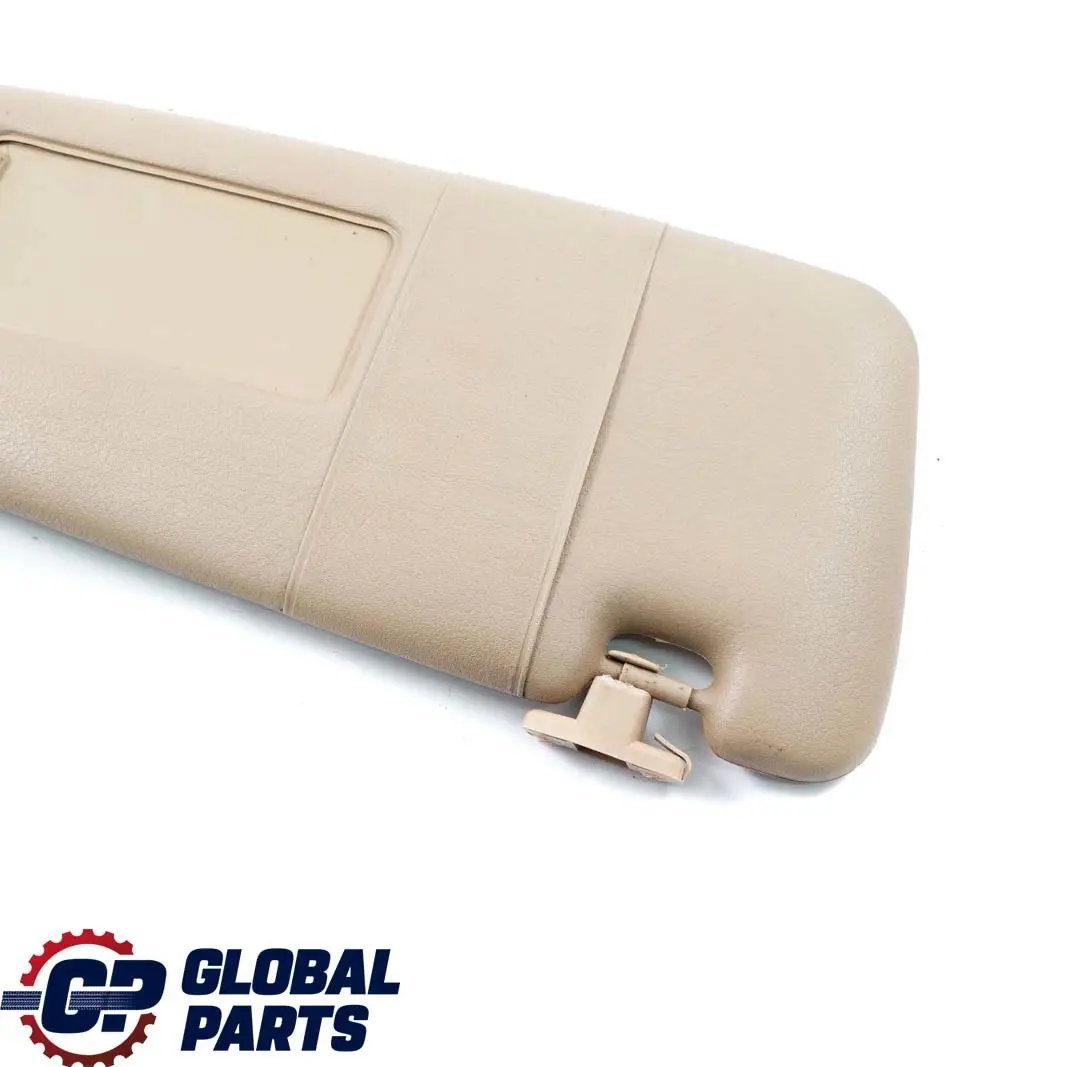 BMW 3 Series E46 Sun Visor Mirror Illuminated Right O/S Light Beige 8267900