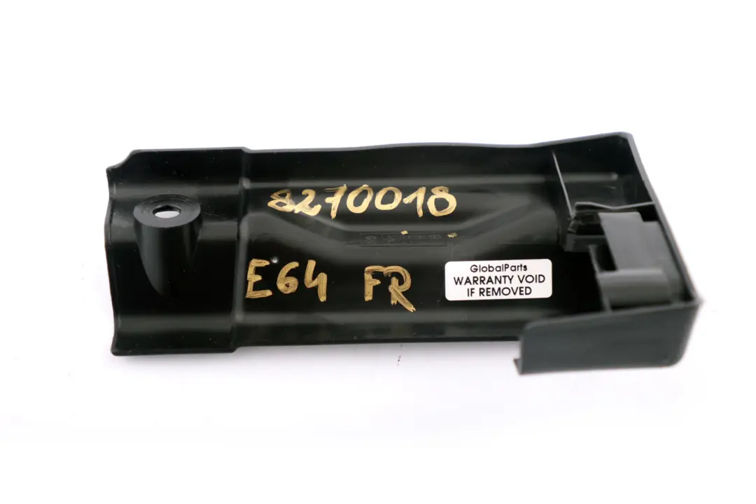 BMW  3 6 Series E46 E64 Covering Seat Rail Black Front Right O/S 8265592
