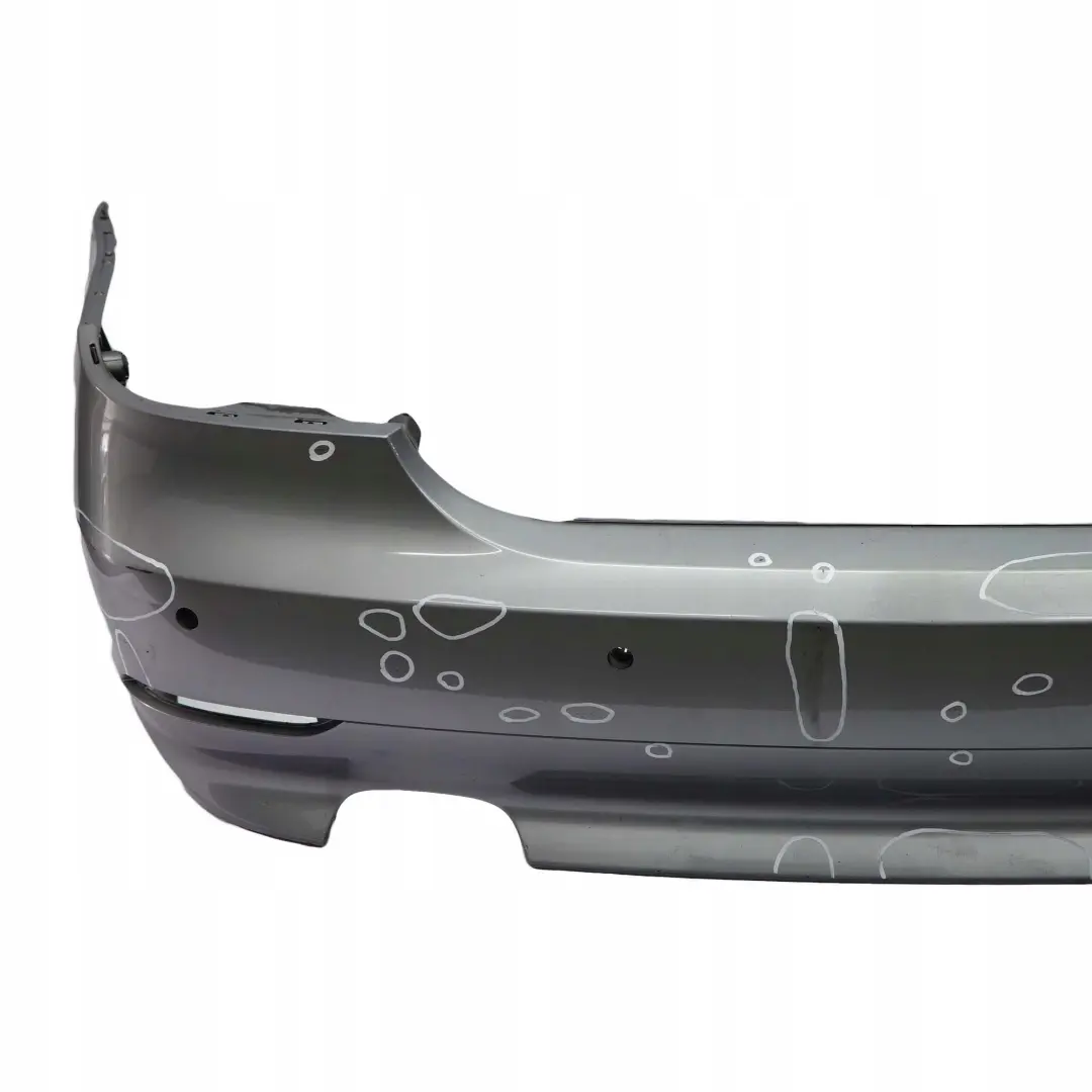 BMW 5 Series E60 5 Saloon Rear Bumper PDC Silbergrau Grey Metallic - A08