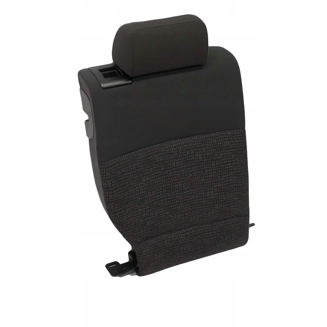 BMW E46 Touring Asiento Trasero Derecho Funda Respaldo Tela Jacquard Antracita