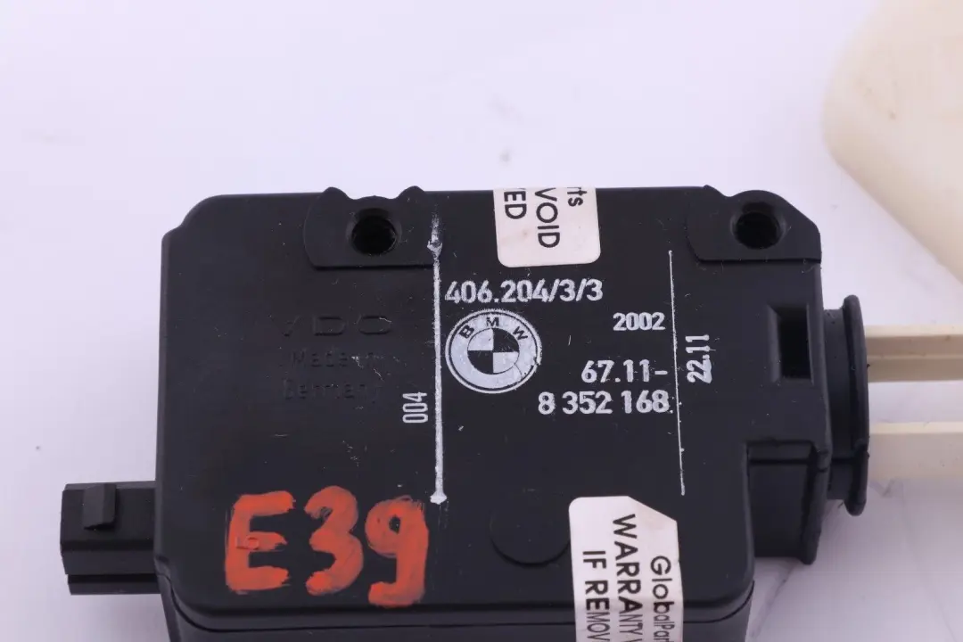Filler Flap Actuator BMW 5 7 Series E38 E39 - SKU 8352168 - Part number 8352168