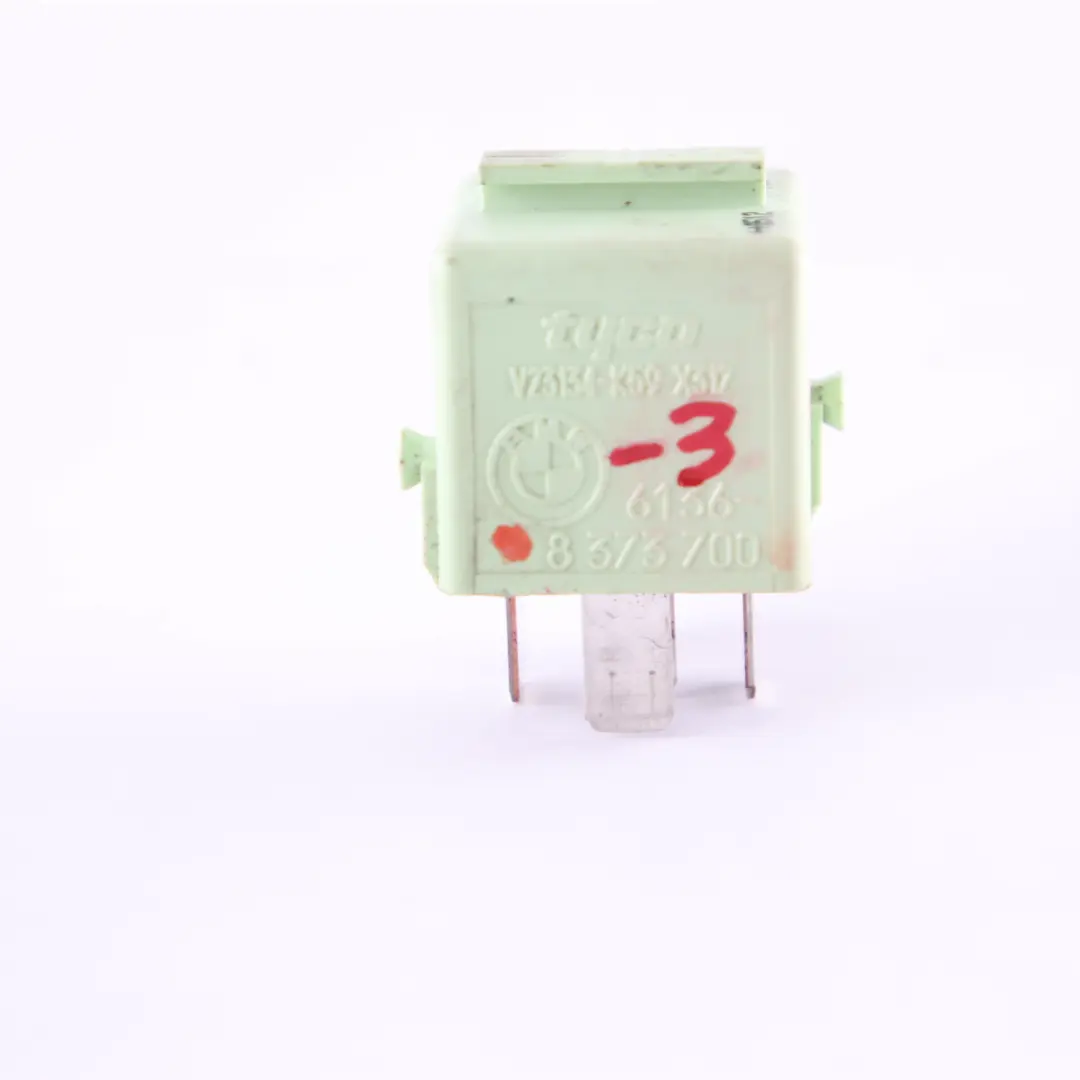 BMW E60 E63 E87 E90 E91 5X Relay Make Contact White Green Set 8373700