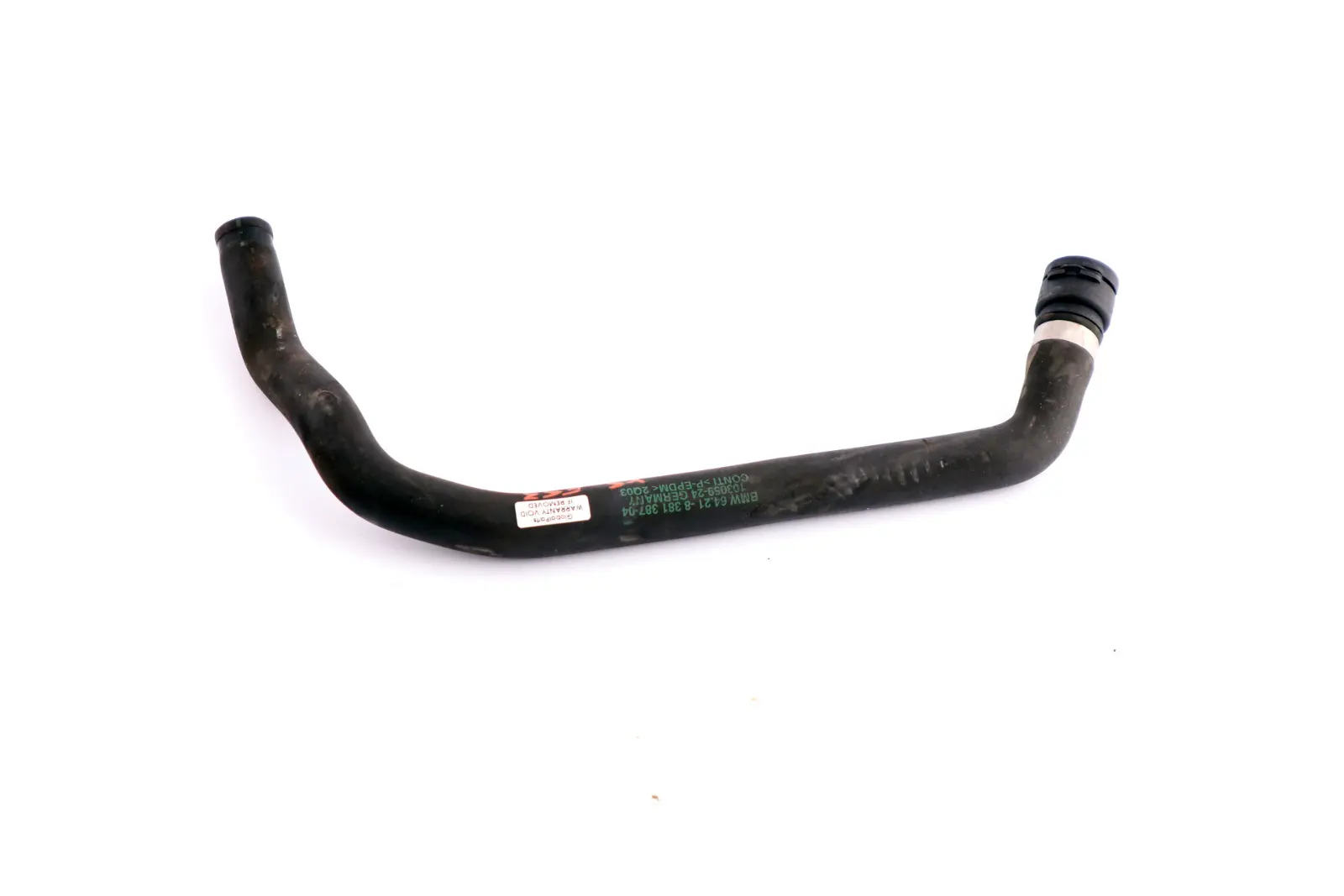 BMW X5 Series E53 3.0i M54 Engine Water Pipe To Engine Coolant Hose 8381387