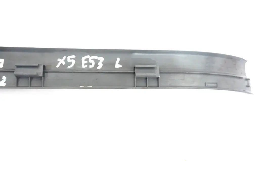 BMW X5 Series E53 Front Left Entrance Cover Kick Trim Grey 8402107