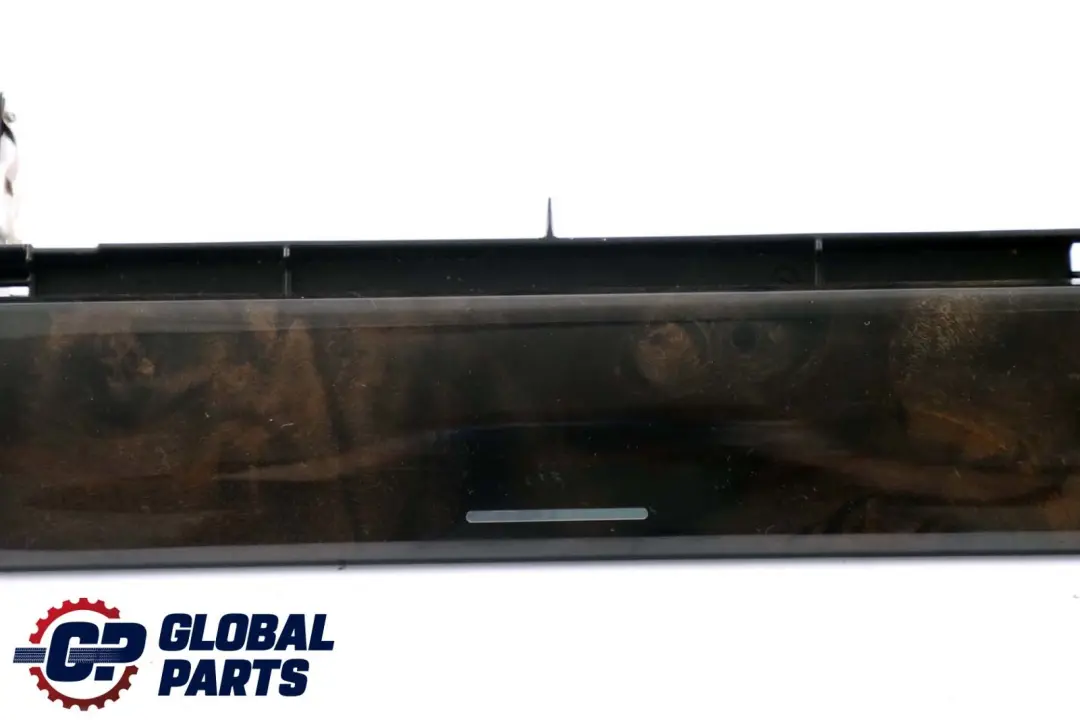 BMW X5 Series E53 1 Dashboard Strip Radio Flap Wood Dark Poplar 8402242