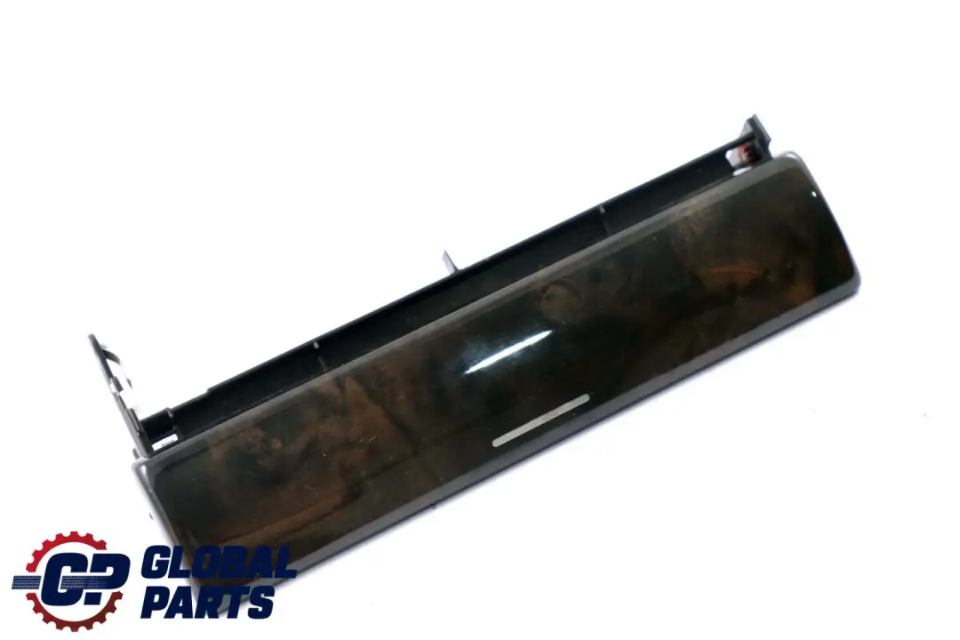 BMW X5 Series E53 1 Dashboard Strip Radio Flap Wood Dark Poplar 8402242