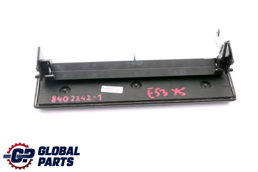 BMW X5 Series E53 1 Dashboard Strip Radio Flap Wood Dark Poplar 8402242