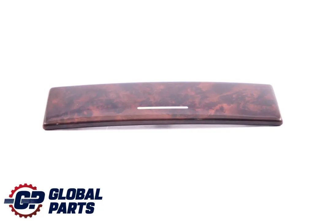 BMW X5 Series E53 Dashboard Strip Radio Flap Wood Dark Poplar 8402242