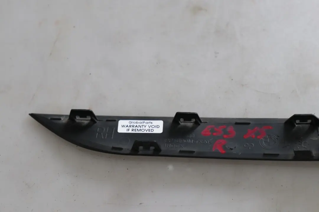 BMW X5 Series E53 Front Bumper PDC Lateral Cover Right O/S 8406386