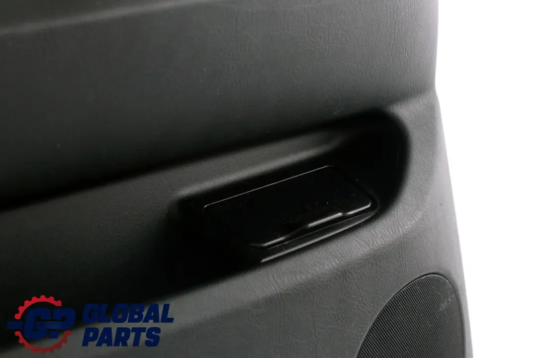 BMW X5 Series E53 1 Black Leather Rear Left N/S Door Card Trim Panel Interior