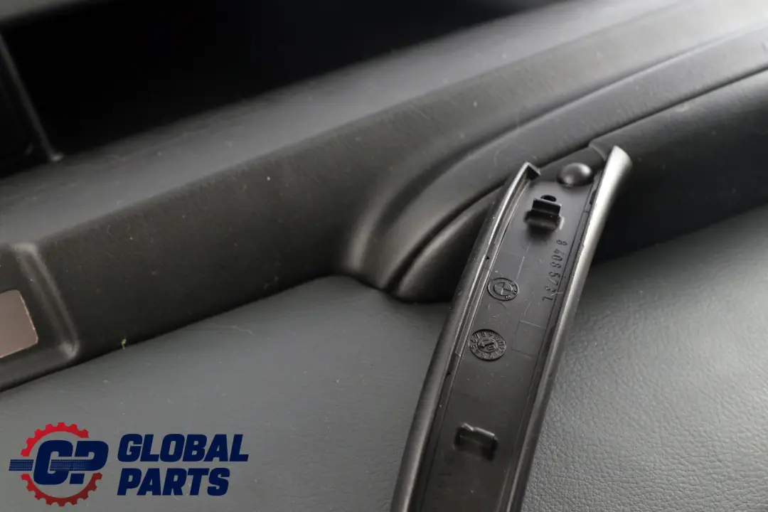 BMW X5 Series E53 1 Black Leather Rear Left N/S Door Card Trim Panel Interior
