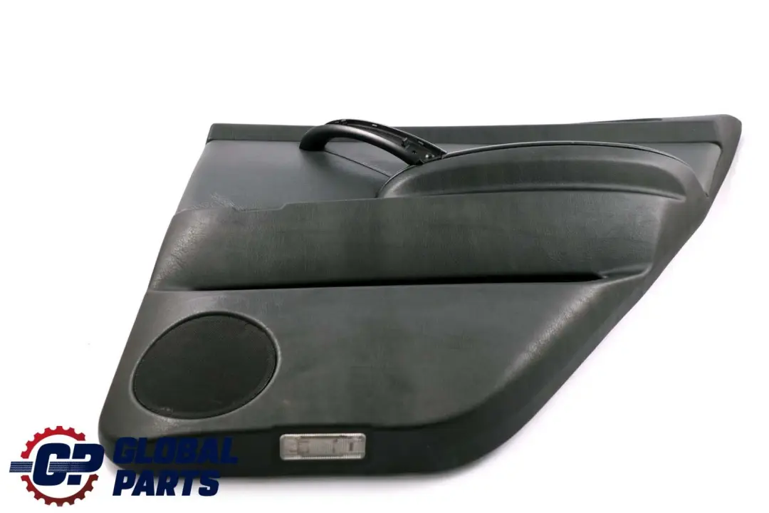 BMW E53 Negro Cuero Trasero Derecho Tarjeta de Puerta Panel de Ajuste Interior