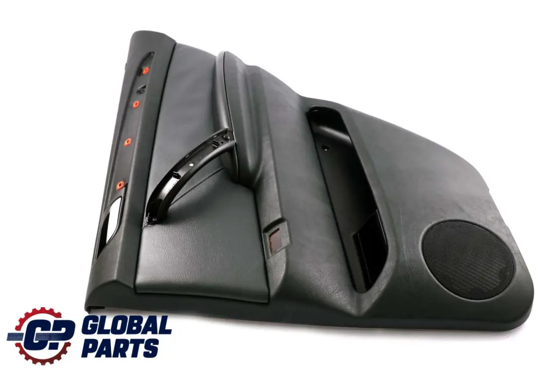 BMW E53 Negro Cuero Trasero Derecho Tarjeta de Puerta Panel de Ajuste Interior