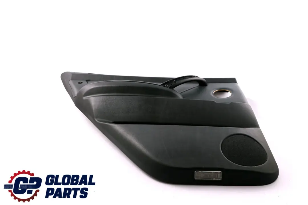 BMW X5 Series E53 Black Leather Montana Rear Left N/S Door Card Trim Panel