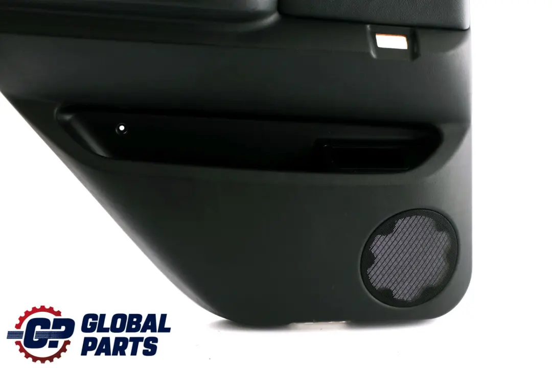 BMW X5 Series E53 Black Leather Montana Rear Left N/S Door Card Trim Panel