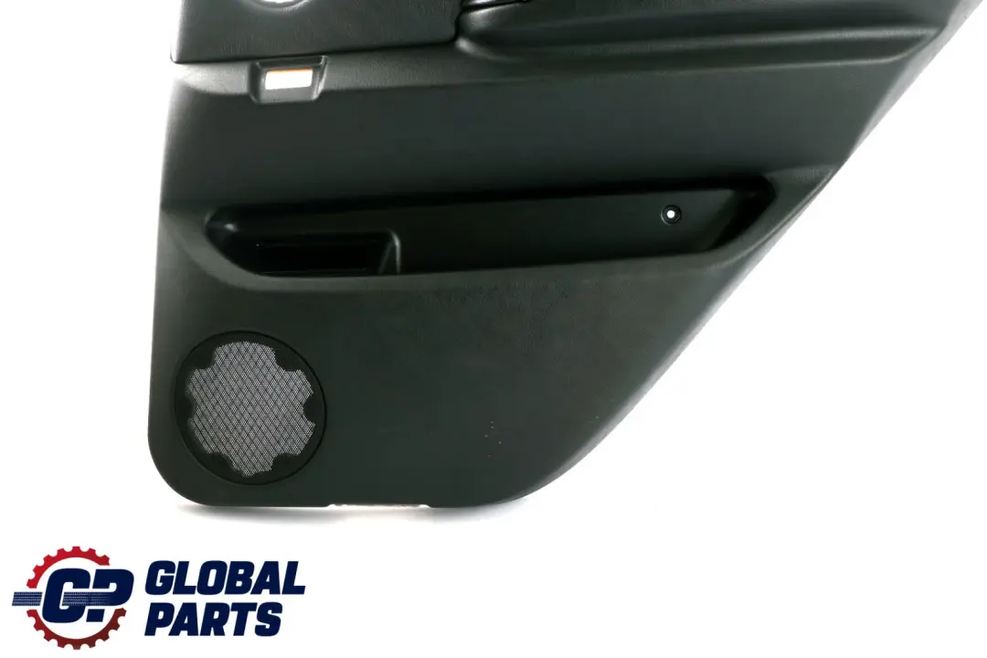 BMW X5 Series E53 Black Leather Montana Rear Right O/S Door Card Trim Panel