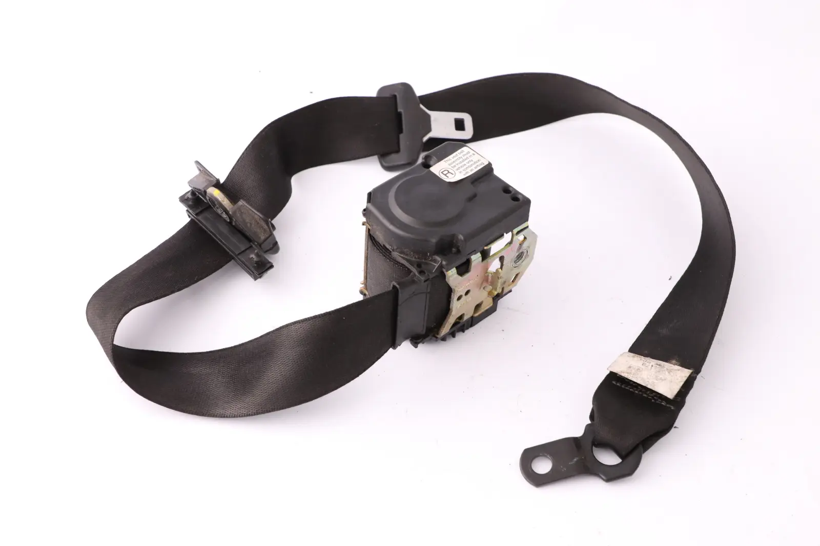 BMW X5 E53 Upper Seat Belt Seatbelt Force Limiter Front Right O/S 8408752