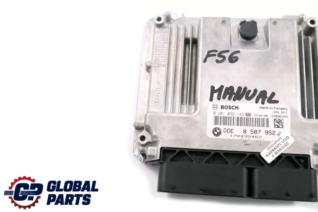 BMW F20 F30 Mini F56 Diesel B37 B47 ECU DDE Engine Control Unit 8587952 Manual