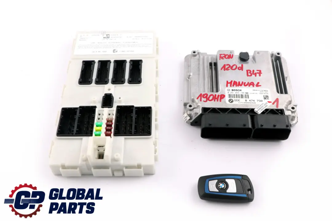 B47 190HP ECU Kit DDE Key + FEM BMW F20 F21 F30 F31 LCI 120d 320d Diesel - SKU 8474730-1 - Part number 8474730