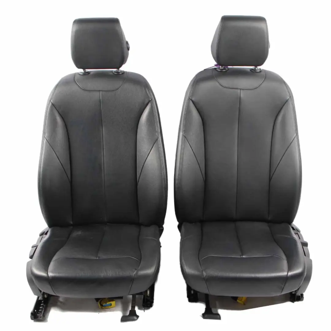 Seats BMW F30 Black Heated Leather Dakota Interior Front Rear Seat Folding