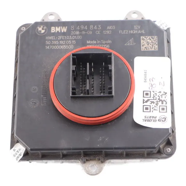 BMW F83 M4 F33 LCI Przetwornica Moduł LED Przód Lewe Prawe 8494843