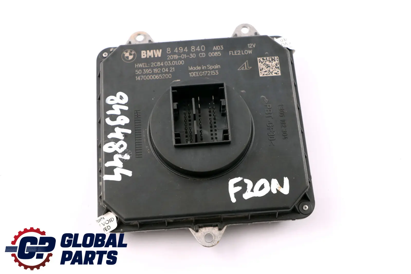 BMW F20 F21 F30 F32 LCI Headlight Ballast Control Unit Module FLE2 LOW 8494840