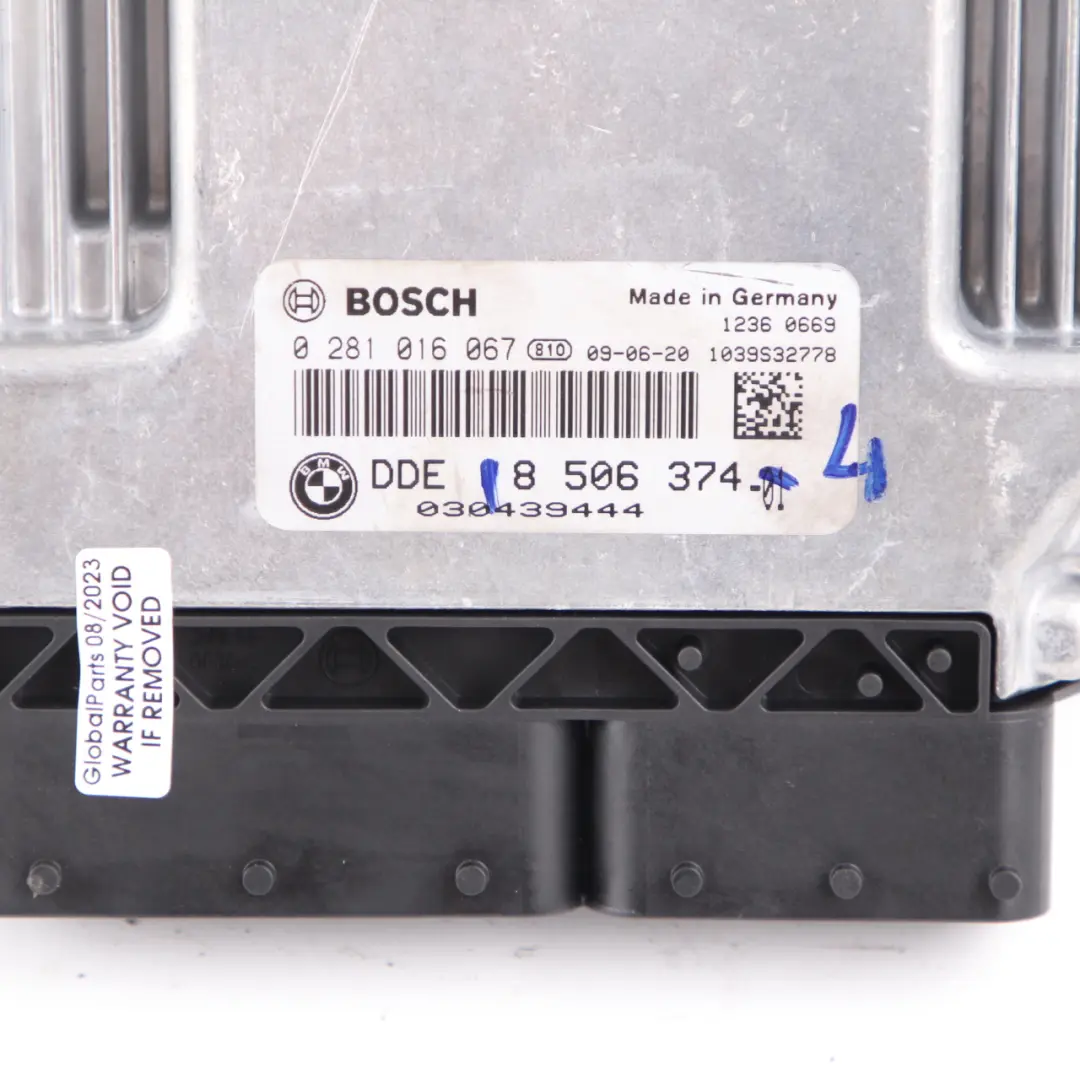 BMW E81 E87 E90 LCI 120d 320d N47 ECU Kit DDE 8506374 CAS3 + Keys Manual