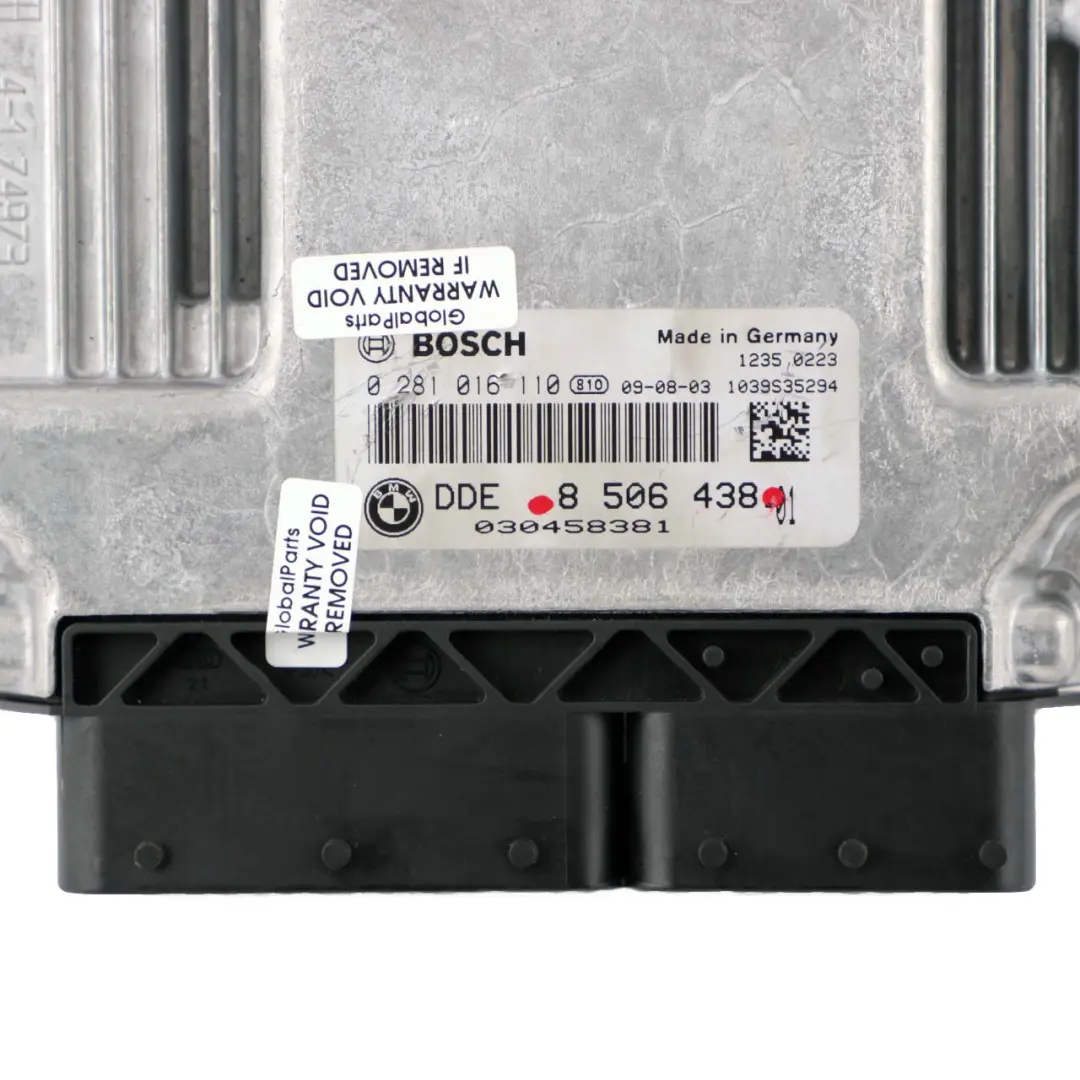 BMW E81 E87 LCI E90 E92 120d 320d N47 ECU Unidad de Control DDE Módulo 8506438