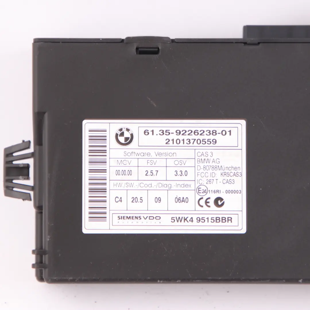 BMW E90 E91 LCI 320d N47N 184HP ECU Kit DDE 8506566 CAS3 + Key Automatic