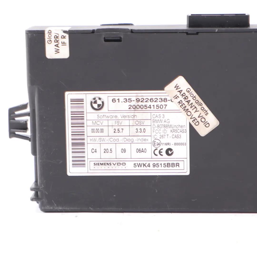 BMW E90 E91 LCI 320d ed N47N 163HP Engine ECU Kit DDE 8506566 CAS3 Key Manual