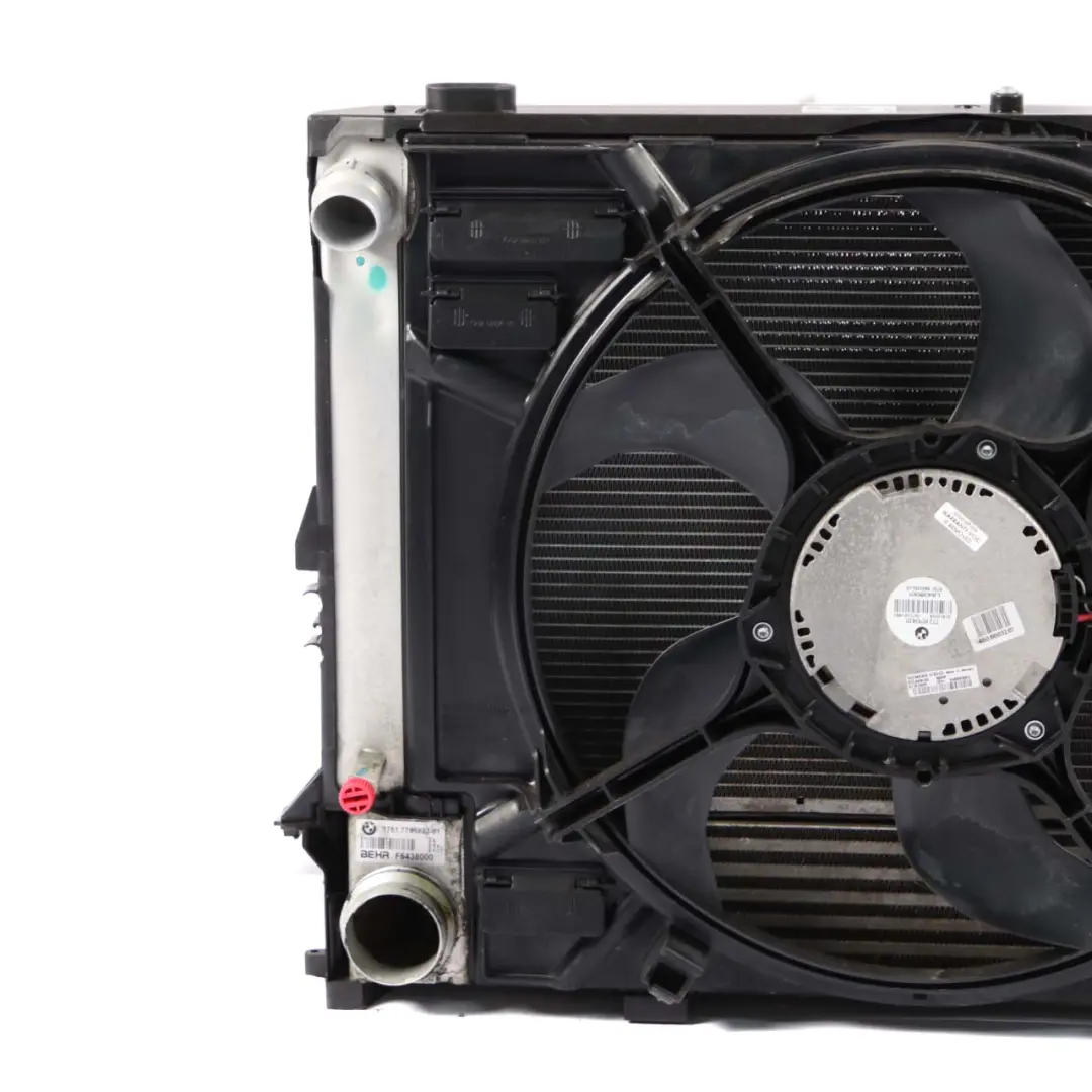  Radiator Pack BMW E60 E61 Engine Cooling Unit Fan Shroud Motor Diesel