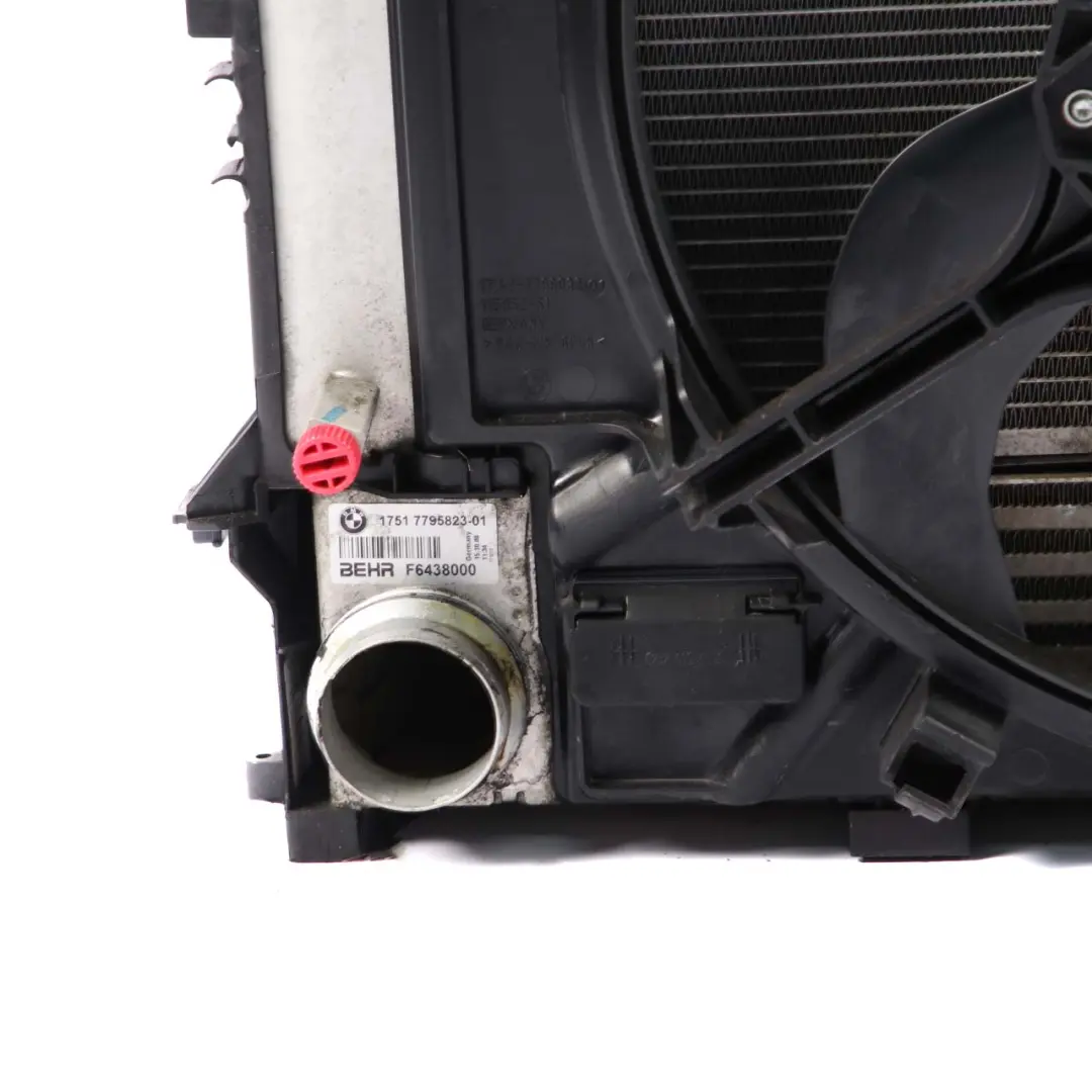  Radiator Pack BMW E60 E61 Engine Cooling Unit Fan Shroud Motor Diesel