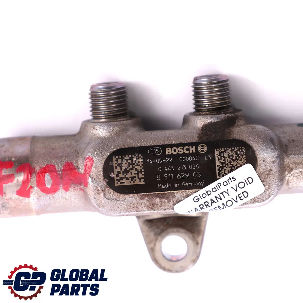 BMW F20 F21 LCI Mini F55 F56 B37 Acumulador de Presion de Combustible 8511629