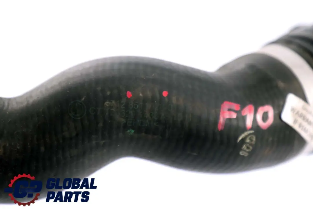 BMW F07 F10 F11 530d N57N Coolant Hose Pipe Line Tube Radiator 8511928