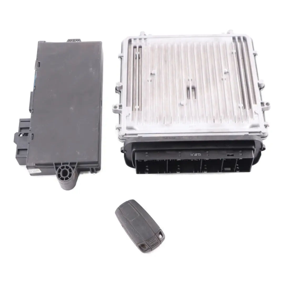 BMW X5 E70 LCI 40dX N57S 306HP Engine ECU KIT DDE 8512411 CAS3 Key Automatic