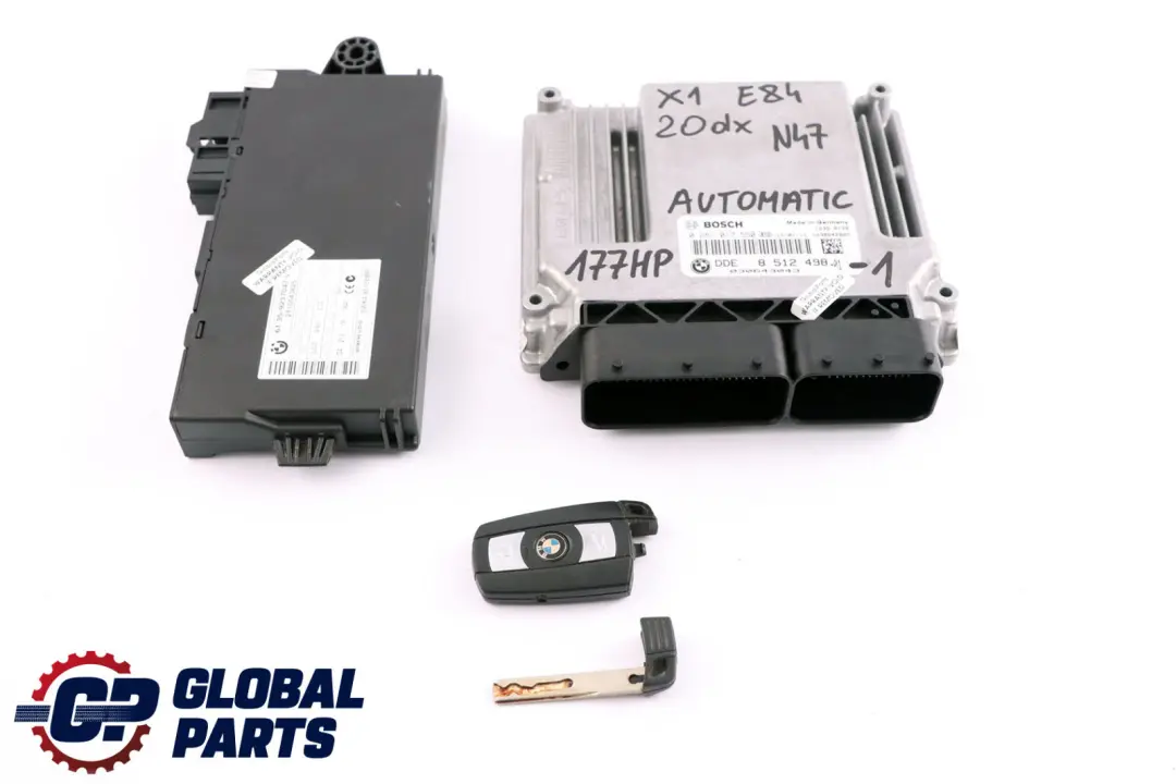 BMW X1 Series E84 20dX N47 177HP ECU Kit DDE 8512498 CAS3 + Key Automatic