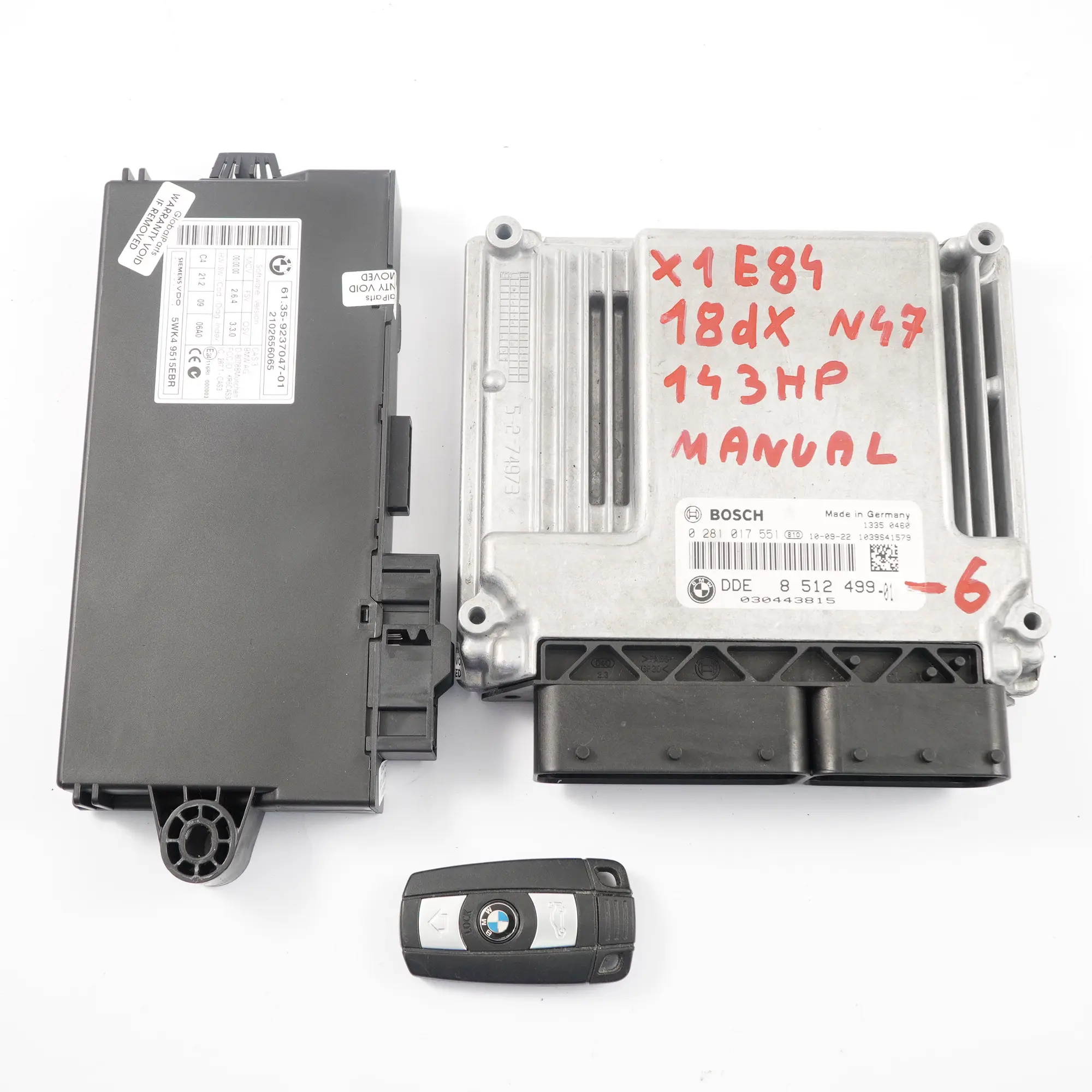 BMW X1 E84 18dX N47 ECU Sterownik Silnika 8512499