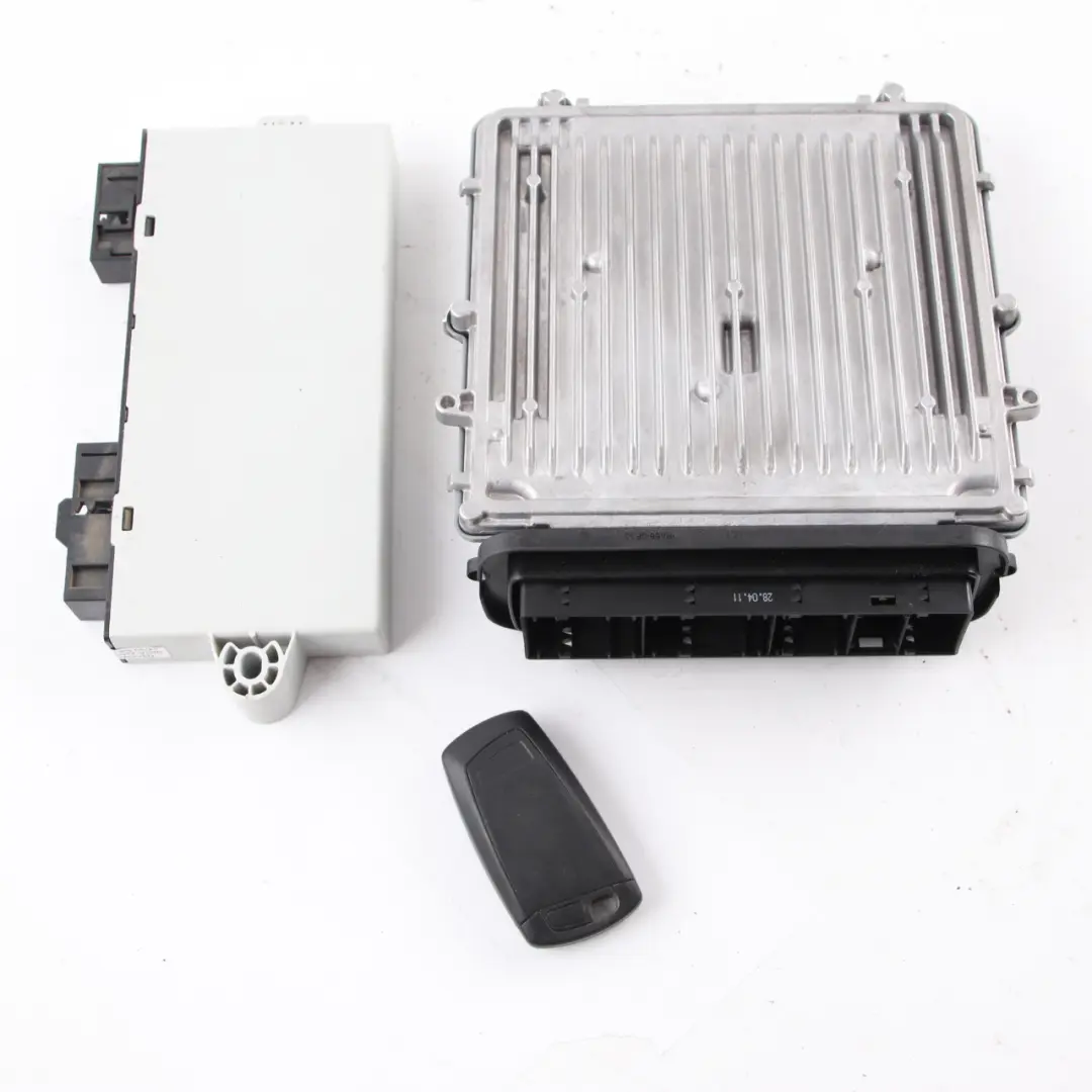 BMW F10 F11 520d Diesel N47N 184HP Engine ECU Kit DDE 8513242 CAS 4 + Key Manual