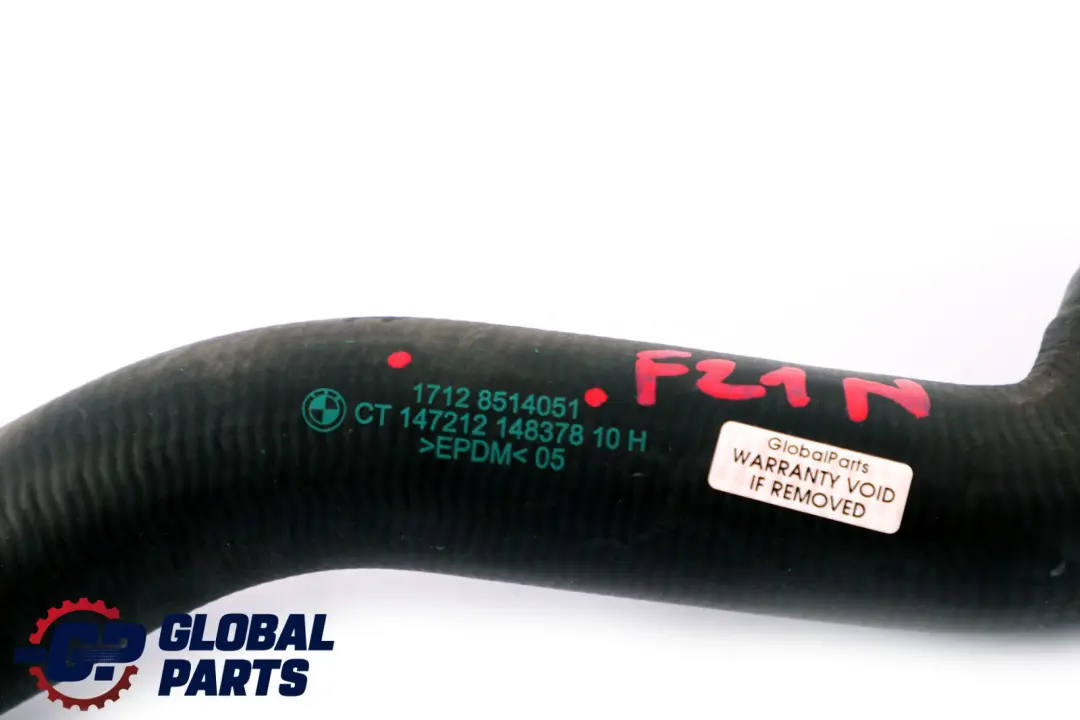 BMW F20 F21 F22 F30 F31 F32 LCI Engine Cooling Radiator Water Hose Pipe 8514051