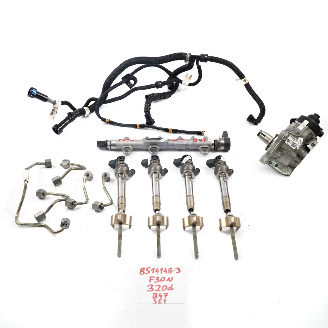 BMW F20 F21 F30 LCI 120d 320d Diesel B47 Set Sistema de Inyeccion de Combustible