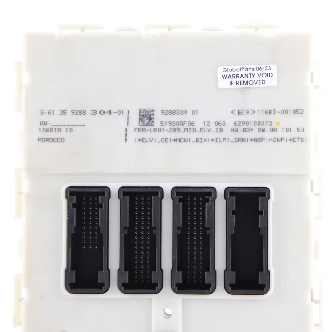 BMW F20 F21 116d ed N47N 116HP Engine ECU Kit DDE 8514735 + Key + FEM Manual