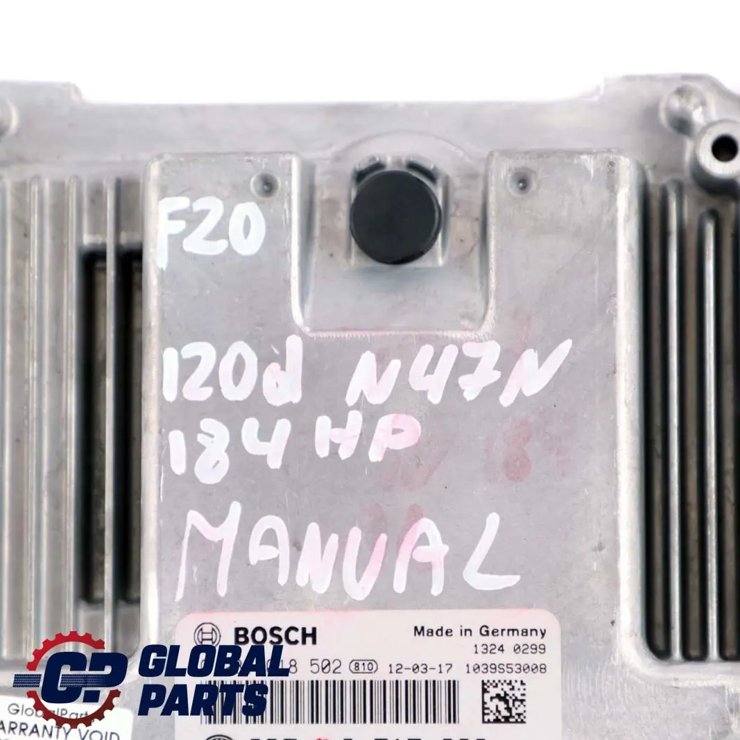 BMW F10 F20 F30 F32 Engine Control Unit Diesel N47N ECU DDE 8517862 Manual